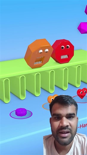 The Fun Box Monsters 💞 | #greenscreen #3danimation #3dcube #shorts #01