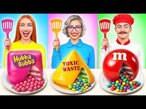 Me vs Grandma Cooking Challenge | Fantastic Food Challenges by Multi DO