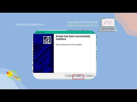 Descargar la aplicación para tener un osciloscopio en casa (en el computador)