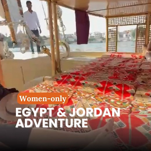 A few months from now, you could be on your way through the ancient sites of Egypt & Jordan, struggling to pick your favourite. But you won’t be the only one, as you’ll share this ‘dilemma’ with 13 like-minded ladies. What is going to be a pinch-me moment for you? Peeking into local pottery studios in Tunis village, sailing along the Nile, cooking Jordanian traditional dishes or (luxury) camping in the desert? (Hint: the correct answer is – E – all of the above!) 2026 dates: 📆 26 March – 16 Apr