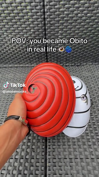 Obito IRL?🤯 #anime #naruto #obito