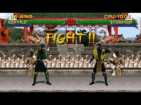 Mortal Kombat 2 Remix 2025 - REPTILE Gameplay Playthrough