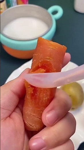 The Double-End Baby Scraper Spoon That Helps You Scoop Every Last Bite#babyfeeding #babyessentials