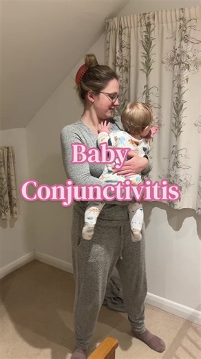How to treat baby conjunctivitis at home ❤️ #parentingtips #mumtok #mumsoftiktok #babyhealth #motherhoodunfiltered