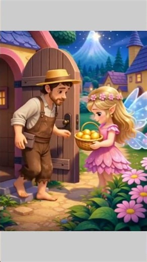 The Fairy Gave Him Gold… But He Refused | A Powerful Moral Story | #fairy #shorts