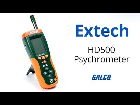 Extech's HD500 Psychrometer