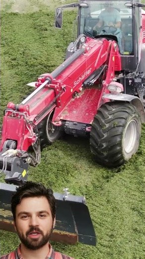 Muscle Meets Precision: Schaffer Wheel Loaders #shorts #farmingvideos #farming101