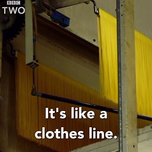 The twists and turns of making spaghetti. 🍝 | BBC Two