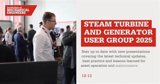 Agenda announced: hear from Uniper, Siemens, EDF, Ansaldo Energia, Sulzer, GE Vernova, ABB, Quartzelec, Doosan Skoda Power and many more at our leading power industry user group🔌 Full details at https://bit.ly/4flAhww | Institution of Mechanical Engineers (IMechE)