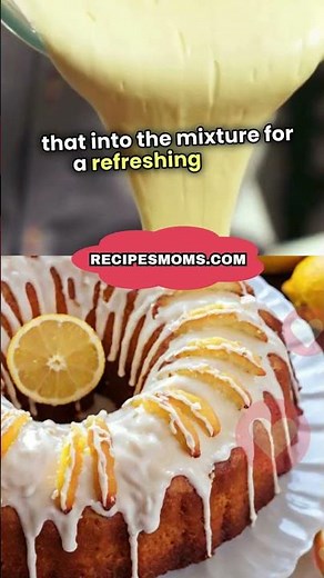 Meyer Lemon Pound Cake Recipe 👇