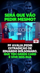 Eduardo é procurado pela PF: o Brasil pode pedir extradição aos EUA?