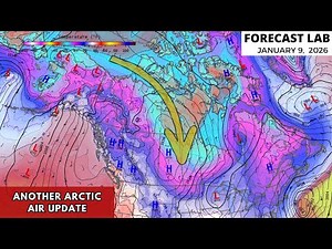 Fri 1/9/26 - US weather | Cold weather invades the Midwest | Arctic air update