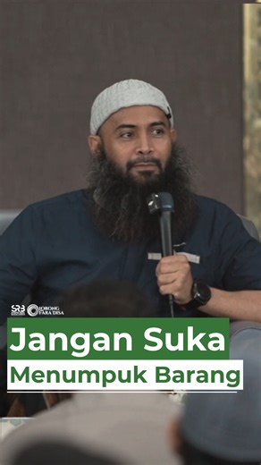 Syafiq Riza Basalamah on Instagram: "Jangan Suka Menumpuk Barang Simak kajian selengkapnya dengan judul, "[KAJIAN TEMATIK] Aku Ingin Betah di Rumah" Link kajian, https://youtu.be/VhBb9GGGLSM?si=_cl-PbxAB_SPKzxs —— 𝐒𝐩𝐨𝐧𝐬𝐨𝐫𝐞𝐝 𝐛𝐲: BIN DAWOOD TOUR AND TRAVEL • Haji Plus • Haji Furoda • Umroh Plus • Umroh Private Follow us for more information: @bindawoodtour 🏆 Holy Journey for Everyone —— Ikuti Kami Pada Media Platform Yang Lain: instagram : @syafiqrizabasalamah_official Facebook : Ustad