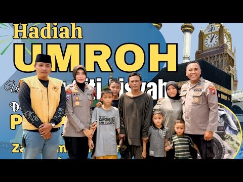 IBU TUKANG TAMBAL BAN MENERIMA HADIA UMROH,KAGET MENANGI$ HARU,SATU KELUARGA DIPINGGIR JALAN 