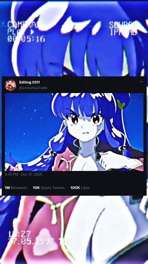 Ranma shocks shampoo?!!😜🥵😱#ranma½ #comedy #netflix #viral