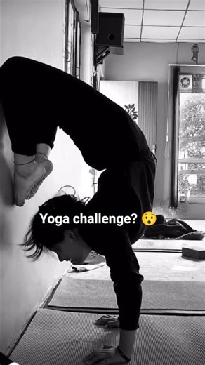 YOGA CHALLENGE 😯 🔥 #shorts #trending #yoga #challenge