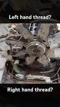 How to tell what direction your fan threads on!