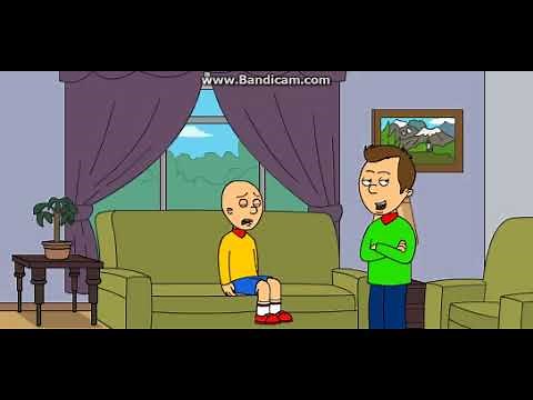 Caillou refuses to shower/Grounded.