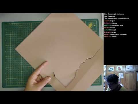 Atelier Scrapbooking - gabarit Verlaine