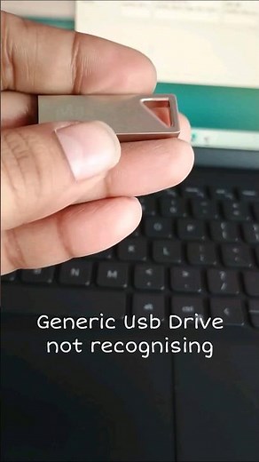No media | Removable Disk | Generic Usb flash drive not recognising