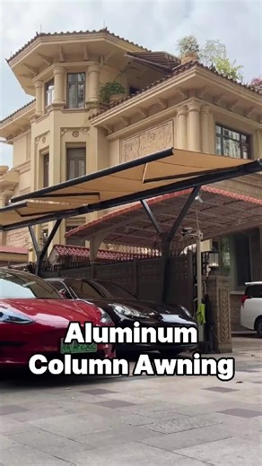 Enhance Your Outdoor Space with Aluminum Column Awnings