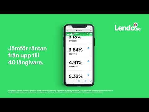 Jämför erbjudanden från upp till 40 långivare