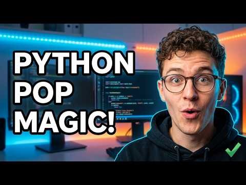 Day 47 Python Pop Item Demo