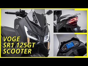 VOGE SFIDA SR1GT SCOOTER, an elegant, sporty and comfortable scooter.