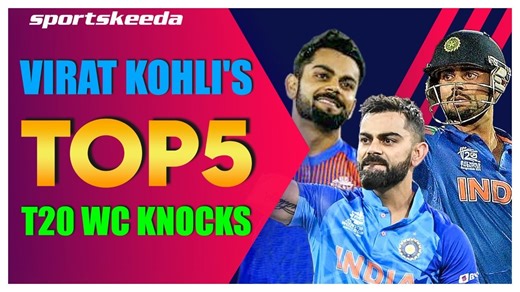 Virat Kohli's 5 best knocks in T20 World Cups | T20 WC 2022 | Birthday Special | King Kohli