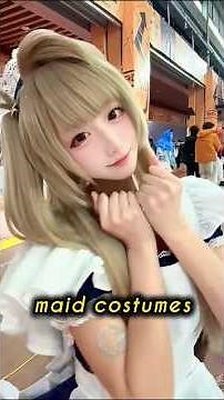 The Real Maid Cafe Experience in Japan #shortvideo