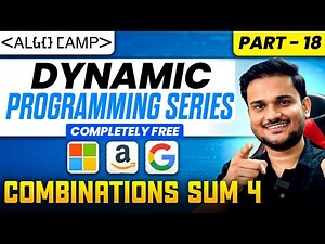 Combination Sum 4 | DP Series Part 18