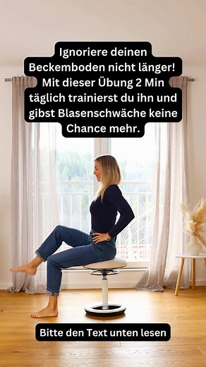 Im Alltag bleibt oft wenig Zeit für Beckenbodentraining. Dies ist eine geniale, und doch so einfache Übung im Sitzen - mache sie für 2 Minuten täglich. ➡️ Beide Fußsohlen bleiben fest auf dem Boden. ➡️ Halte die Wirbelsäule aufrecht und das Becken stabil. ➡️ Der Bauchnabel zieht nach innen Richtung Wirbelsäule. Kommentiere mit „CORE“ und ich schicke dir den Link zu meinem flexiblen Online Beckenboden Intensivkurs. Übrigens: Für ein gutes Beckenbodentraining ist es nie zu spät! 💕 | Monkey Yoga