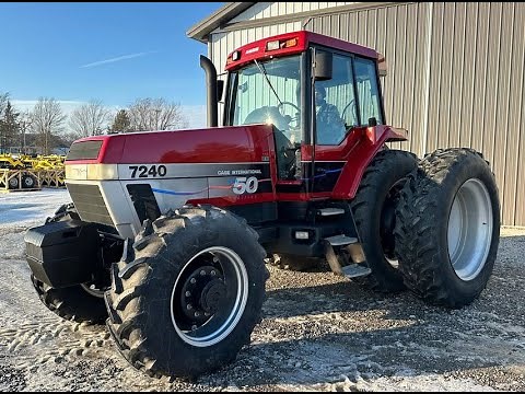 1995 CaseIH 7240 Mark 50 Edition with 3412 Hours Selling on Online Auction Tuesday 2/25/25