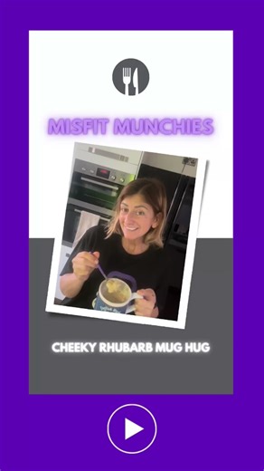 💜MISFIT MUNCHIES💜 - Cheeky Rhubarb Mug Hug A protein-packed hug in a mug — quick, cozy and feels a little bit naughty! Proof that healthy doesn’t have to be boring — or take ages! If you need any help with living your best healthy life or are interested in a Misfit Method Nutrition Plan - where you still include the foods that you love (yes really!) drop me a DM 📲 I’m always happy to help 😊 #rhubarb #mugcake #guthealth #protein #healthycomfortfood #personaltrainer #bridgendgym #bridgendbusin
