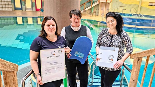 Kurstadt Bad Salzungen: Qualitätssiegel erneut an Solewelt verliehen - inSüdthüringen