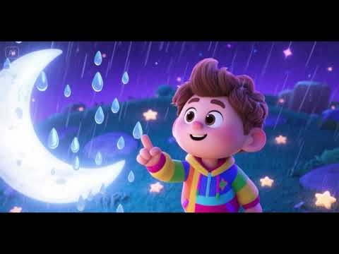 Counting Raindrops and Stars | Bedtime Counting Song for Kids | Nursery Rhymes
