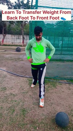 how to achieve front foot brace knee for fast bowler| #cricket #shortvideo #shorts #short #viral