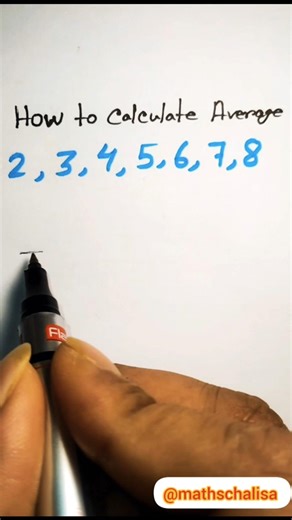 Average Maths Trick in 10 Seconds 🤯 | Easy Shortcut Method #mathstricks #yaymath #shorts #touchmath