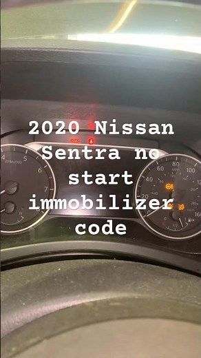 2020 Nissan Sentra 2.0 crank no start P161F immobilizer #automobile #nissan #mechanic #diy #fix