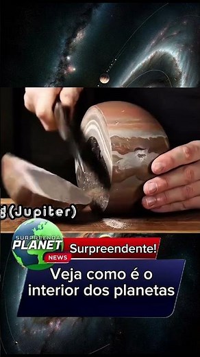 A Estrutura Interna dos Planetas Explicada de Forma Surpreendente! #astronomia #planetas