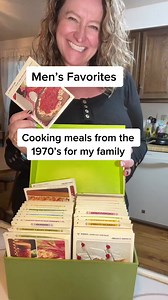 Cooking Men’s Favorites from the 1970’s Betty Crocker Recipe Box. Italian spaghetti with meat sauce. #retrorecipes #bettycrocker #mensfavorites #meatsauce | Tara Of All Trades