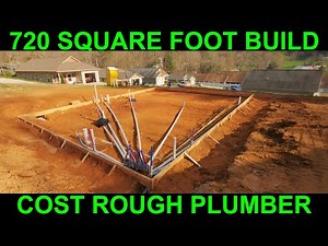 Cost of plumbing for new construction small house build