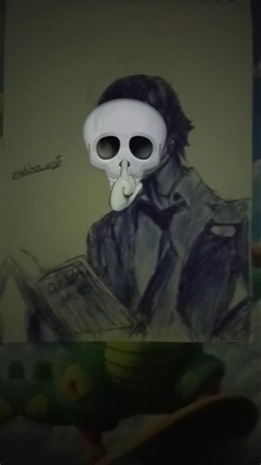 death note light 🖊️pen 💀 drawing art💀👹 #deathnoteart