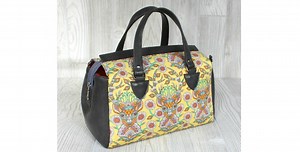 Louise Barrel Bag sewing pattern and instructional videos - Sew Modern Bags
