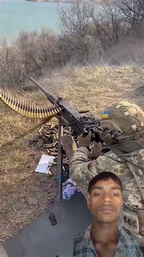 Ukraine Brwoing M2 Machine Training #shortsfeed#viral#usa#america#military#army#militarytraining