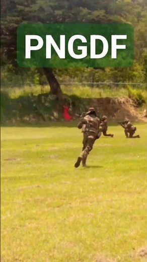 PNGDF drill demonstration🇵🇬#militaryexercises #army #png