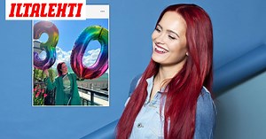 Sanni täyttää 30 vuotta! Katso värikäs kuva synttärisankarista