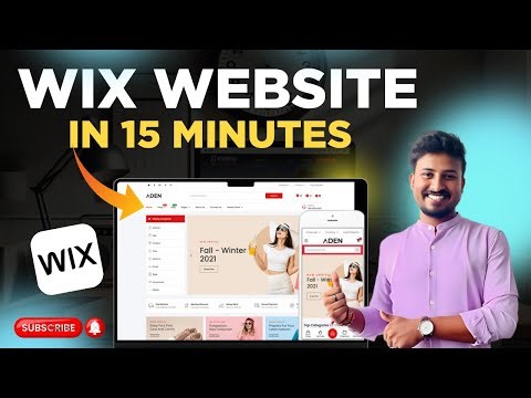 Want to Create a Website in MINUTES? Wix Tutorial for Beginners