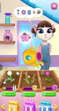 🌼 Angela Plants Flowers | Fun Gardening with Angela