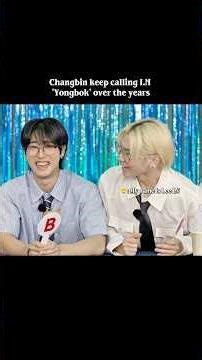 Changbin keep calling I.N 'Yongbok' over the years #kpop #straykids #skz #memes #Changbin #Jeongin